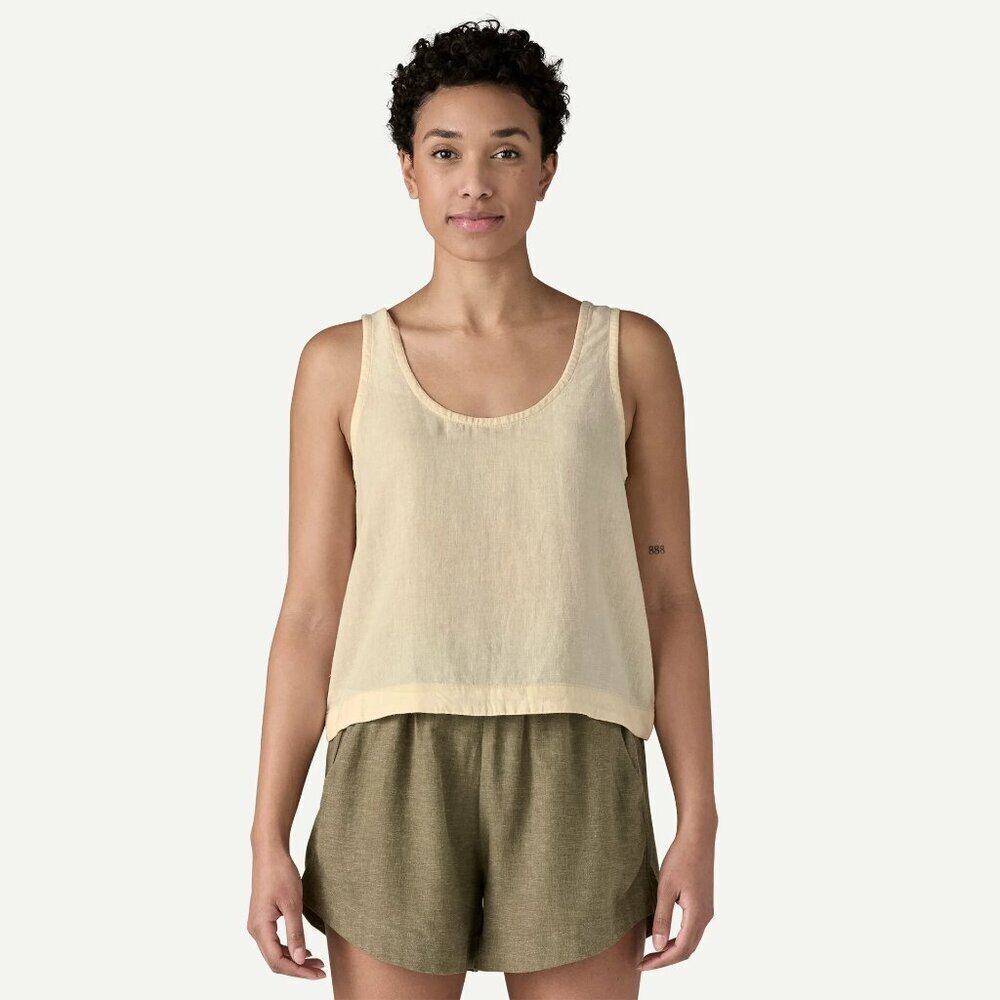 NWT Patagonia Garden Island Reversible Cream Tank Top